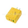 Mecha vento 1u 2pd carregador ACC multi-porta plugue de carregamento 5v2a para Apple Android cabeça de carregamento do telefone móvel