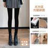 Meias Brilhantes de Fada das Flores Pernas Nuas Gadget Prático Meia-Calça Feminina de Inverno Sensação de Pele Natural Tudo-em-Um Calça Plus Veludo Espessado Roupa Exterior Outono