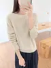 Suéter Vintage Clássico Estilo Old Money com Tranças para Mulheres, Manga Longa, Caimento Solto, Emagrecimento, Lã Brilhante, Gola Redonda, Suéter Base