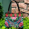 Bolsa Bordada Estilo Étnico de Yunnan Bolso de Mano Bordado Lona Retro Bolso de Hombro Versátil Bolso para Mujeres de Mediana Edad y Mayores Bolso para Mamá