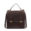Mochila de moda vintage feminina 2024 outono nova classe de estudante viajante mochila pequena Advanced Sense Crossbody bolsa feminina