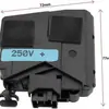 Samsung Dc34-00026A Trava da Porta da Máquina de Lavar 250V Interruptor Eletrônico da Porta Trava da Porta da Máquina de Lavar com Tambor Novo