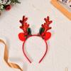 Accesorios Navideños para el Cabello de Bosque Relleno, Lindas Horquillas de Astas de Alce, Diademas, Horquillas para el Día del Niño, Flequillo, Adornos para la Cabeza de Mujer