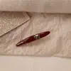 Pinza para el Cabello con Letra de Cachorro Rojo Estilo Retro Francés para Mujer, Pinza para Flequillo, Elegante Pasador, Pinza de Pato, Accesorio para el Cabello