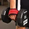 Correa de soporte para peso muerto en forma de 8 para fitness, levantamiento hacia arriba, correa de soporte fija antideslizante, muñequera para entrenamiento de fitness