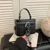 2026 Nueva Bolso de Caja de Mano de Moda Simple, Bolso Cruzado de Color Sólido Casual de Alto Valor para el Trabajo