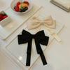 Elegante y Elegante Horquilla de Lazo para Mujer Sentido de Alta Gama Parte Trasera de la Cabeza Moño Clip para Agarrar el Cabello Clip de Cinta Estilo Japonés y Coreano Horquilla Tocado