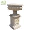 Proveedores de Macetas de Piedra Granito, Fabricantes de Macetas para Jardines y Zonas Residenciales, Varios Estilos y Diseños, Stock al por Mayor Disponible