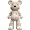 Padrão de Couro Urso Violento Ornamento de Chão Áudio Bluetooth Gabinete de TV Mesa Lateral de Sofá Presente de Inauguração Decoração de Casa