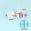 Conector de Móveis de Placa Modular Branco Sem Ferramentas Suporte de Prateleira Armário Guarda-Roupa Conector Modular Fixador