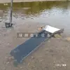 Canaleta de Cribado de Oro Portátil de Pequeña Escala Sin Motor para Arena de Río y Oro de Arroyo con Alfombrilla de Goma para Extracción de Oro al Aire Libre