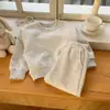 Traje Kaka Panda para Meninos Primavera e Outono 2026 Novo Estilo Conjunto de Duas Peças Top e Calça para Meninas Outono Tendência