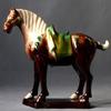 Tang Sancai Cavalo Cavalo de Cerâmica Seis Enfeites de Cavalo Presente de Artesanato para Casa Cavalo para Enfeites de Sucesso Objeto Imediatamente Rico