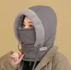 Conjunto de Gorro y Bufanda de Invierno para Hombres y Mujeres, Estilo Lei Feng, a Prueba de Frío y Cálido, con Orejeras, Gorro de Punto a Prueba de Viento y Frío para Uso al Aire Libre