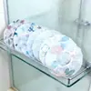 Gorro de ducha impermeable engrosado, cubierta de ducha de doble capa, gorro a prueba de grasa para cocina, gorro para el pelo de baño para mujer
