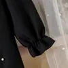 Roupas Infantis Shein Roupa Transfronteiriça para Meninas Vestido Preto Amazon Comércio Exterior