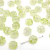 Flor de Cerezo de Cristal Trébol de Cuatro Hojas DIY Hecho a Mano Autodiseñado Accesorios de Cuentas Cuentas Pendientes Pasador Accesorios para Cordón Material