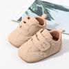 Zapatos para Bebé de Estilo Nuevo Primavera y Otoño de 0 a 2 Años Zapatos Casuales de Velcro para Bebé y Niño Pequeño Suela de Goma Suave Antideslizantes Zapatos para Antes de Caminar