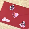 2026 Venta Caliente Nuevo Día de San Valentín Sello de Sobre de Amor Pegatina de Regalo Día de la Madre Decoración para Hornear Pasteles Pegatina