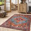 Alfombra de distribución transfronteriza TEMU Alfombra turca persa para sala de estar fácil de cuidar Manta de terciopelo de cristal para sofá y mesa de café en stock
