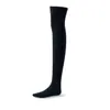 Nuevos Calcetines de Punto de Cachemir de Color Sólido Simples Versátiles para Mujer Otoño/Invierno Cálidos Cómodos Protección contra el Frío Suaves Amigables con la Piel