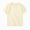 Camiseta infantil feita sob medida de 180g, puro algodão, uniformes de classe para meninos e meninas, roupas para apresentação de formatura do jardim de infância, com logo impresso