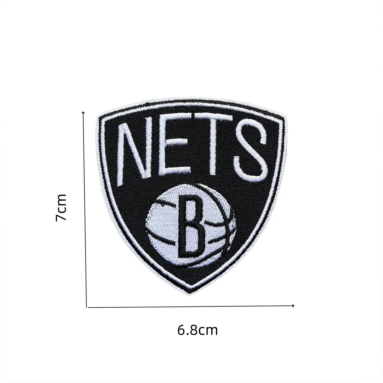 NBA NETS 背胶_