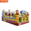 Fábrica de Castillos Inflables equipo de diversión infantil personalizado castillo inflable travieso combinación de trampolín y tobogán