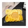 Ligas para el Cabello Empacadas al por Mayor, Gomas Elásticas de Alta Elasticidad para Mujeres, Círculos Sueltos para Adultos, Círculos Lisos, Accesorios para el Cabello Diadema Estilo Ins Estilo Coreano