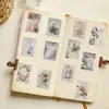 30 Peças de Adesivos de Poster Florais Artísticos Retrô para Caderno Suitcase Garrafa de Água DIY Atacado À Prova d'Água