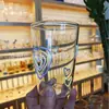 Taza de Vidrio de Borosilicato 3D Graffiti Hecha a Mano Creativa Venta al por Mayor Taza de Agua Jugo ins Taza de Leche
