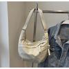 Bolsa Grande para Empanadas Estilo Coreano Bolso de Hombro Artístico 2026 Nuevo Bolso Cruzado Versátil de Moda Casual para Mujeres