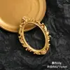Marco de Fotos de Cruz Dorada Barroca Retro Europea Accesorios de Resina Hechos a Mano DIY Funda para Teléfono Materiales de Decoración para Fotografía