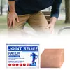 Parche para el Cuidado de las Articulaciones Masajeador Diario para el Confort de las Articulaciones del Cuerpo Rodillas Cuidado Fórmula Suave Uso Externo Parche Conveniente
