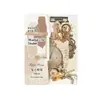 Papel Calco Recorte Tarjeta Dura Pegatina Serie Sombra Vieja Moteada Collage Decorativo Retro Material Base para DIY 10 Piezas