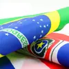 Bandeiras de Mão Personalizadas de Vários Países, Mini Bandeiras de Mão, Não. 8 Bandeiras Nacionais Pequenas, Bandeiras de Leque para Acenar com a Mão, Bandeiras de Mão