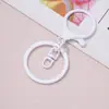 Llavero de Cierre de Langosta de Aleación Colorida Juego de Tres Piezas, Anillo de Figura de Ocho Multicolor Llavero DIY Muñeco Juguete Accesorio Pequeño