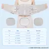 Cinturón Lumbar para Aliviar el Dolor de Espalda, Soporte Lumbar, Fijación Espinal y Tracción, Faja Lumbar Térmica, Soporte Lumbar con Placa de Acero