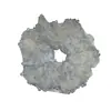 Scrunchie de Malla de Organza con Estampado Floral Atmosférico, Lazo Dulce para el Cabello, Cuerda para Moño, Accesorio para el Cabello