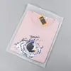 Bolsas com Zíper Eva Fosco em Estoque, Um Lado Transparente e Um Lado Fosco, Bolsas Autoadesivas para Embalagem de Roupas e Embalagem de Meias