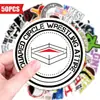 Compra directa transfronteriza de 50 pegatinas deportivas de lucha libre, personalizadas, divertidas, creativas, decorativas, impermeables para cuadernos y equipaje