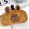 Estuche de Peluche, Capibara Lindo y Suave, Alto Valor Estético, Dibujo Animado Estilo Ins, Almacenamiento de Papelería de Gran Capacidad