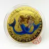 Moneda Conmemorativa de las Doce Constelaciones Moneda Chapada en Oro Constelación de 12 Medallón Conmemorativo de Tarot Europeo y Americano Moneda de Oro Moneda de los Deseos Espejo Cruzado