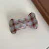 Pinza para el cabello curva, plana y cómoda para mujer, con un diseño sofisticado, nuevo estilo 2026, adecuada para la parte posterior de la cabeza, pinza de pico de pato