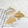 Brocado de canción DIY clip para el pelo hecho a mano base de pinza de pico de pato con tapa abanico pipa corona lazo accesorios estilo chino
