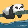 Pintura a óleo digital faça você mesmo pintura a óleo matemática panda vermelho crianças colorir tamanho pequeno cura colorir preenchimento pintura à mão