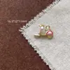 Liga Pingente Fofo Gota de Óleo Estéreo Durian Morango Bolo Motocicleta Cereja Contas DIY Pulseira Feita à Mão