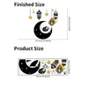 Decoración de Pared para Eid de Oriente Medio Transfronteriza Pegatinas de Pared Autoadhesivas Impermeables Calcomanías Extraíbles Jit Dropshipping