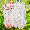 Saia Floral de Verão Suprimentos de Roupas para Cães e Gatos de Estimação Saia de Princesa Fresca de Primavera Bichon Fina e Respirável