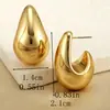 1-40 Pares de Aretes Nuevos con Forma de C Grandes, Chapados en Oro UV, Juego de Aretes de Tachuela de Resina Ccb, Populares en Shein y Temu